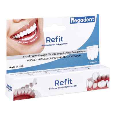 Refit cement stomatologiczny do koron i mostów 1 szt. od Megadent Deflogrip Gerhard Reeg GmbH PZN 03149926