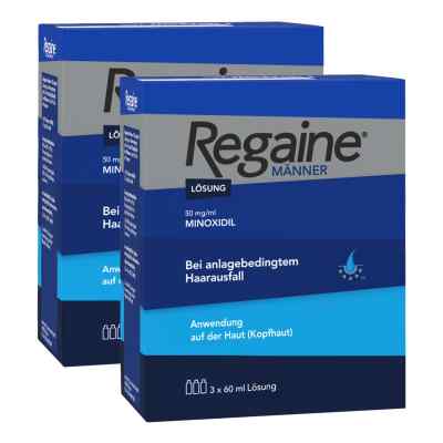 Regaine Männer roztwór 2x3x60 ml od Johnson & Johnson GmbH (OTC) PZN 08101009