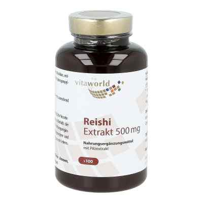 Reishi Extrakt 500 mg kapsułki 100 szt. od Vita World GmbH PZN 07518119