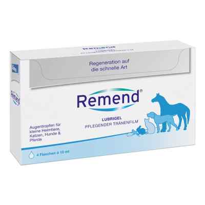 Remend Lubrigel für Katze/Hund/Pferd krople w żelu 4X10 ml od Elanco Deutschland GmbH PZN 10343899