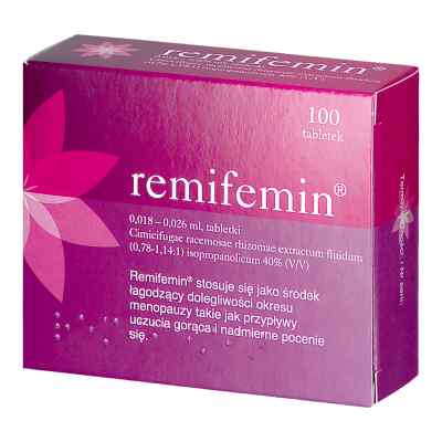 Remifemin tabletki 100 od SCHAPER & BRUMMER GMBH & CO. KG PZN 08300112