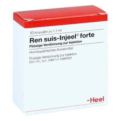 Ren Suis Injeele forte 10 szt. od Biologische Heilmittel Heel GmbH PZN 00864410
