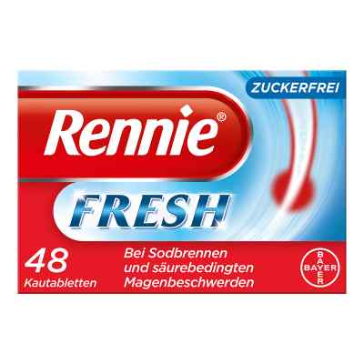 Rennie Fresh tabletki do żucia 48 szt. od Bayer Vital GmbH PZN 10300097