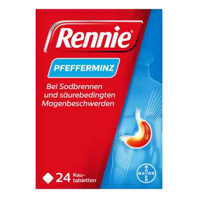 Rennie tabletki do żucia 24 szt. od Bayer Vital GmbH PZN 02751816