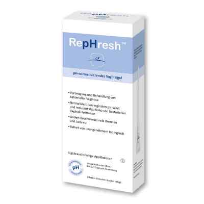 Rephresh sanol żel dopochwowy z aplikatorem 4 szt. od Aurosan GmbH PZN 03872634