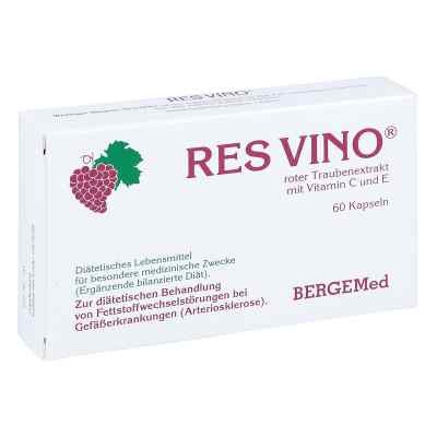 Res Vino kapsułki 60 szt. od BERGEMed Handelsgesellschaft mbH PZN 07022654