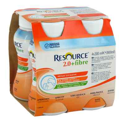 Resource 2,0 Fibre Aprikose 4X200 ml od Nestle Health Science (Deutschla PZN 01743884