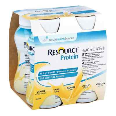 Resource napój proteinowy waniliowy 4X200 ml od Nestle Health Science (Deutschland) GmbH PZN 04910383