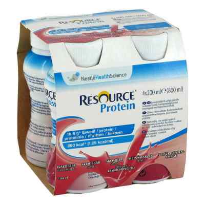 Resource Protein® Napój proteinowy z leśnych jagód 4X200 ml od Nestle Health Science (Deutschland) GmbH PZN 04910437