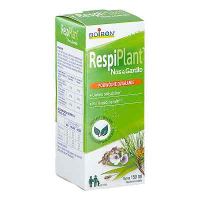 RespiPlant Nos & Gardło syrop 150 ml od  PZN 08304493