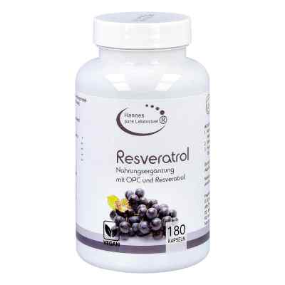 Resveratrol kapsułki 180 szt. od G & M Naturwaren Import GmbH & Co. KG PZN 02904438