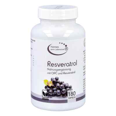 Resveratrol kapsułki 180 szt. od G & M Naturwaren Import GmbH & C PZN 02904438