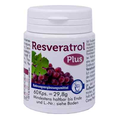 Resveratrol plus kapsułki 60 szt. od Pharma Peter GmbH PZN 03244346