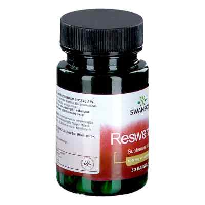 Resweratrol Swanson 100 mg kapsułki 30  od SWANSON HEALTH PRODUCTS PZN 08306108