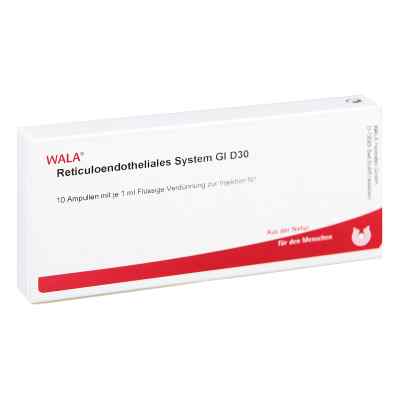 Reticuloendotheliales Sys. Gl D30 ampułki 10X1 ml od WALA Heilmittel GmbH PZN 03354253