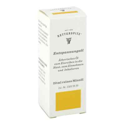 Retterspitz Entspannungsoel 20 ml od RETTERSPITZ GmbH PZN 09442202