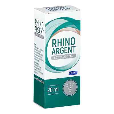 Rhinoargent spray do nosa 20 ml od SOLINEA SP.Z O.O.,SP.KOM. PZN 08301924