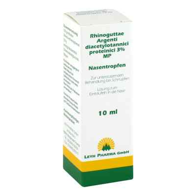 Rhinoguttae Argent.diacet.prot.3% Mp Nasentr. 10 ml od LEYH-PHARMA GmbH PZN 07787291