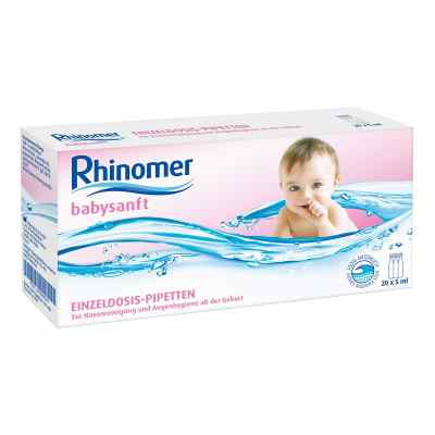 Rhinomer babysanft ampułki (20x5 ml)  20X5 ml od GlaxoSmithKline Consumer Healthc PZN 05396646