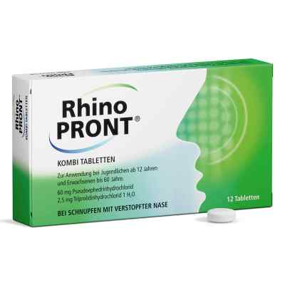 Rhinopront tabletki 12 szt. od Recordati Pharma GmbH PZN 07387611