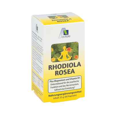 Rhodiola Rosea 200 mg kapsułki 60 szt. od Avitale GmbH PZN 00459537