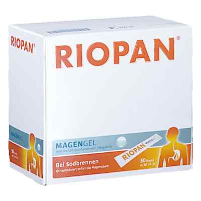 Riopan Magen Gel Stick-pack 50X10 ml od DR. KADE Pharmazeutische Fabrik  PZN 08592945