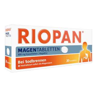 Riopan Magen Tabletten Kautabl. 20 szt. od DR. KADE Pharmazeutische Fabrik PZN 00749293
