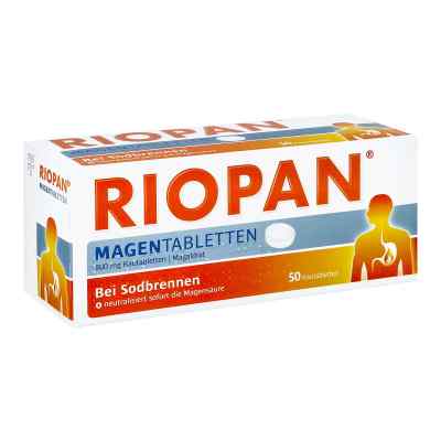 Riopan Magen Tabletten tabletki do żucia 50 szt. od DR. KADE Pharmazeutische Fabrik  PZN 00749301