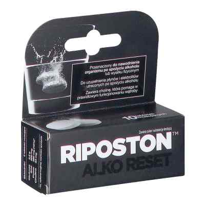 Riposton Alko Reset tabletki musujące 10  od AFLOFARM FARMACJA POLSKA SP. Z O.O. PZN 08302064