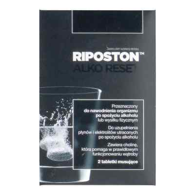 Riposton tabletki musujące 2  od AFLOFARM FARMACJA POLSKA SP. Z O PZN 08302063