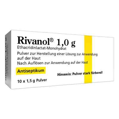 Rivanol 1,0 g proszek 10 szt. od DERMAPHARM AG PZN 10056622
