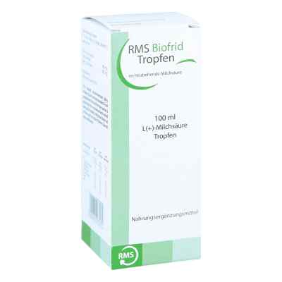 Rms Biofrid kwas mlekowy prawoskrętny, krople 100 ml od SANUM-KEHLBECK GmbH & Co. KG PZN 10132470