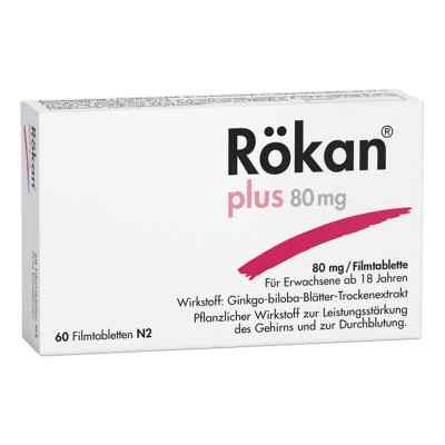 Roekan Plus 80 mg Filmtabl. 60 szt. od Dr.Willmar Schwabe GmbH & Co.KG PZN 07258747