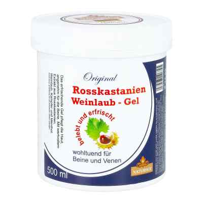 Rosskastanien Weinlaub Gel