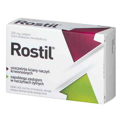 Rostil 250 mg tabletki 30 od AFLOFARM FARMACJA POLSKA SP. Z O PZN 08300757