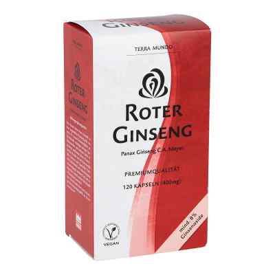 Roter Ginseng kapsułki 120 szt. od Terra Mundo GmbH PZN 10048344