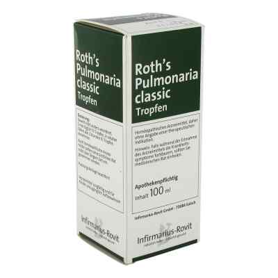 Roths Pulmonaria classic krople 100 ml od Infirmarius GmbH PZN 02912627