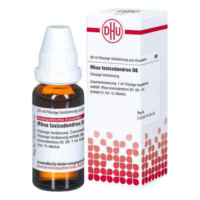 Rozcieńczenie Rhus Tox. D6