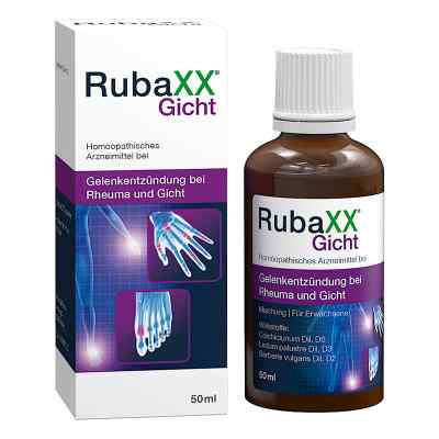 Rubaxx Gicht Tropfen zum Einnehmen 50 ml od PharmaSGP GmbH PZN 16356035