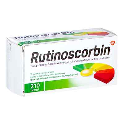 Rutinoscorbin tabletki 210  od GLAXOSMITHKLINE PHARMACEUTICALS S.A. PZN 08303467