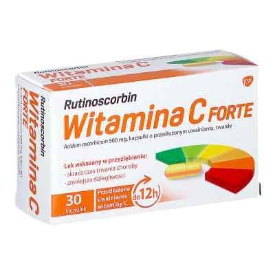 Rutinoscorbin Witamina C Forte 30  od OMEGA PHARMA MANUFACTURING CMBH & CO KG PZN 08301582