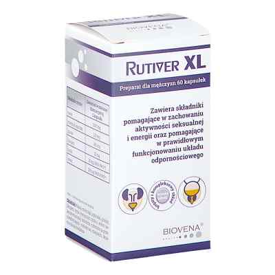 Rutiver XL kapsułki 60  od BIOVENA HEALTH SP. Z O.O. PZN 08304220