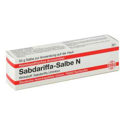Sabdariffa Salbe N 50 g od DHU-Arzneimittel GmbH & Co. KG PZN 01055339