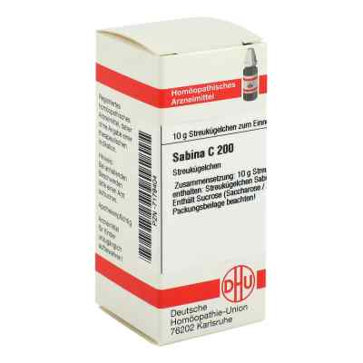 Sabina C 200 Globuli 10 g od DHU-Arzneimittel GmbH & Co. KG PZN 07179404