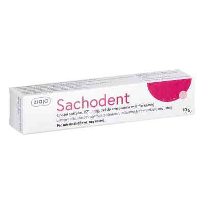 Sachodent żel 10 g od ZIAJA LTD. Z.P.L. SP. Z 0.0. PZN 08306293