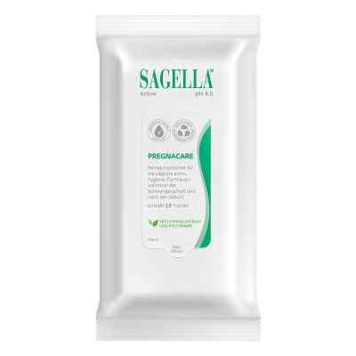 Sagella Active Pregnacare Reinigungstücher 15 szt. od Cooper Consumer Health Deutschland GmbH PZN 19818341