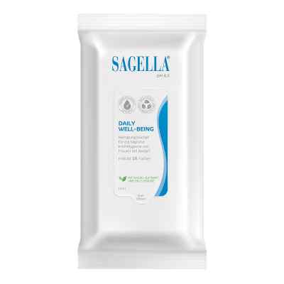 Sagella Ph 4,5 Daily Well-being Tücher 15 szt. od Cooper Consumer Health Deutschland GmbH PZN 19824382