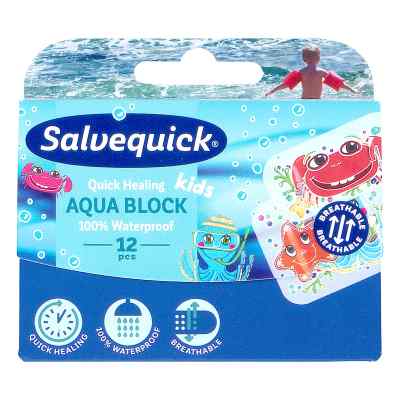 Salvequick Aqua Block Kids Plaster