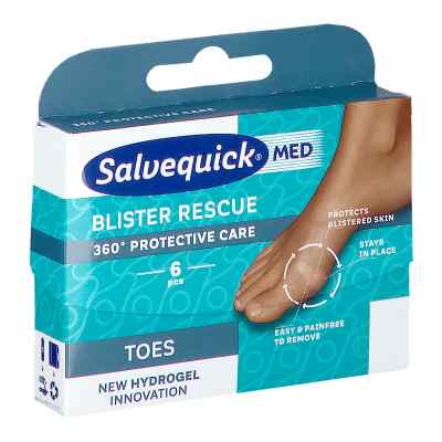 Salvequick Blister Rescue PALCE Plastry 6  od ORKLA CARE AB PZN 08301175