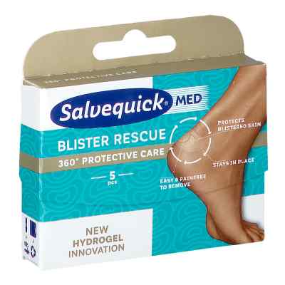 Salvequick Blister Rescue plastry na pięty 5  od ORKLA CARE AB PZN 08301168